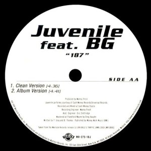 收聽Juvenile的187歌詞歌曲