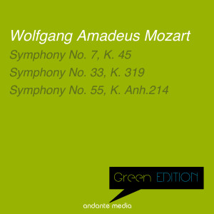 Gunter Kehr的專輯Green Edition - Mozart: Symphonies Nos. 7, 33 & 55