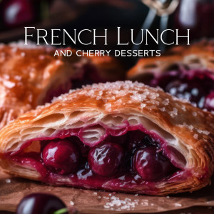 French Lunch and Cherry Desserts