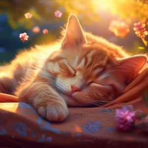 ดาวน์โหลดและฟังเพลง Noche Sonido, Gato Paz พร้อมเนื้อเพลงจาก Música para gatos relajantes