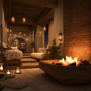 Pure Spa Massage Music的專輯Spa Fire: Soothing Massage Melodies