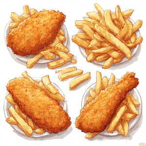 Fish & Chips dari TØM HØWARD