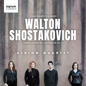 Albion Quartet的專輯Walton & Shostakovich String Quartets