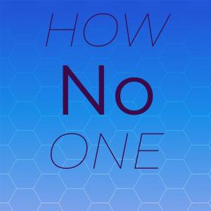 Various Artists的專輯How No one