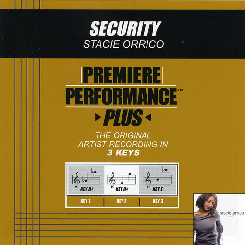 Security (Performance Track In Key Of E)