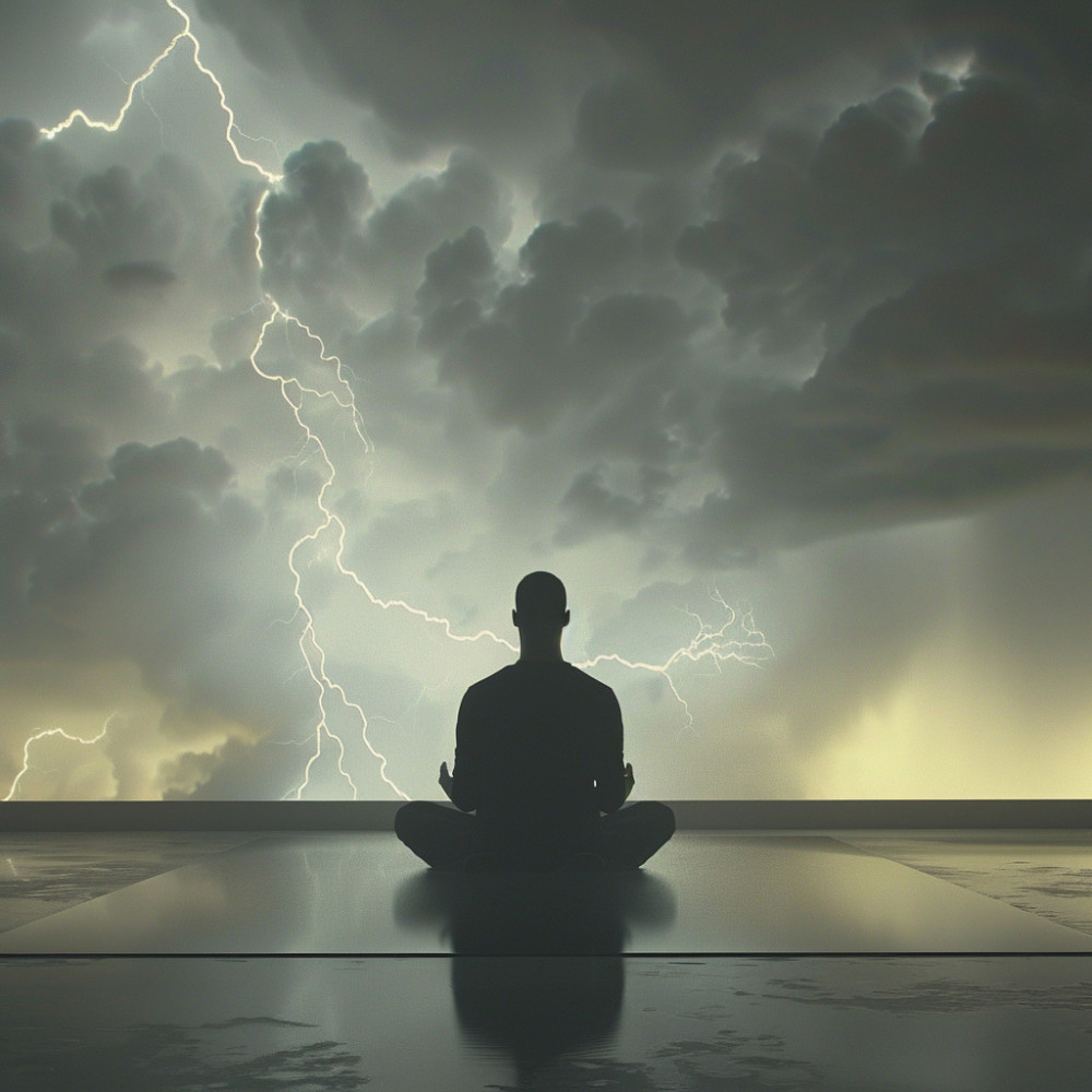 El Viaje De Meditación Con Susurros De Lluvia Y Truenos