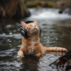 Calming Water的專輯Feline Rivers: Cats Calm Water Harmonies