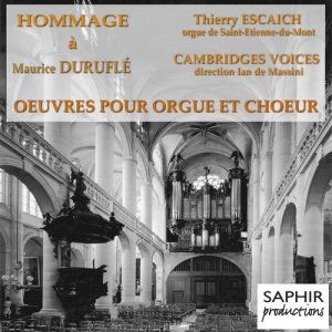 Thierry Escaich的專輯Duruflé: Oeuvres pour orgue, orgue et choeur