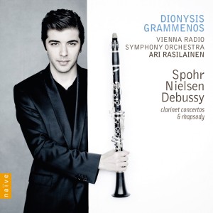Album Spohr, Nielsen & Debussy: Clarinet Concertos & Rhapsody from Dionysis Grammenos