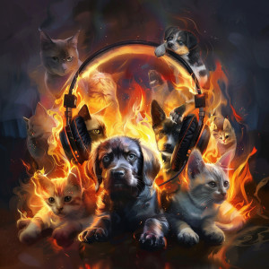 อัลบัม Fire's Companion: Binaural Pets Melody ศิลปิน Fireplace FX Studio