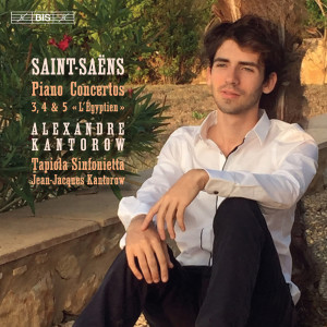 Album Saint-Saëns: Piano Concertos Nos. 3-5 from Alexandre Kantorow
