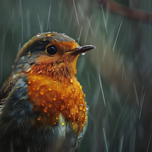 Rain and Thunder Sounds的專輯Natural Binaural Echoes: Birds and Rain Symphony