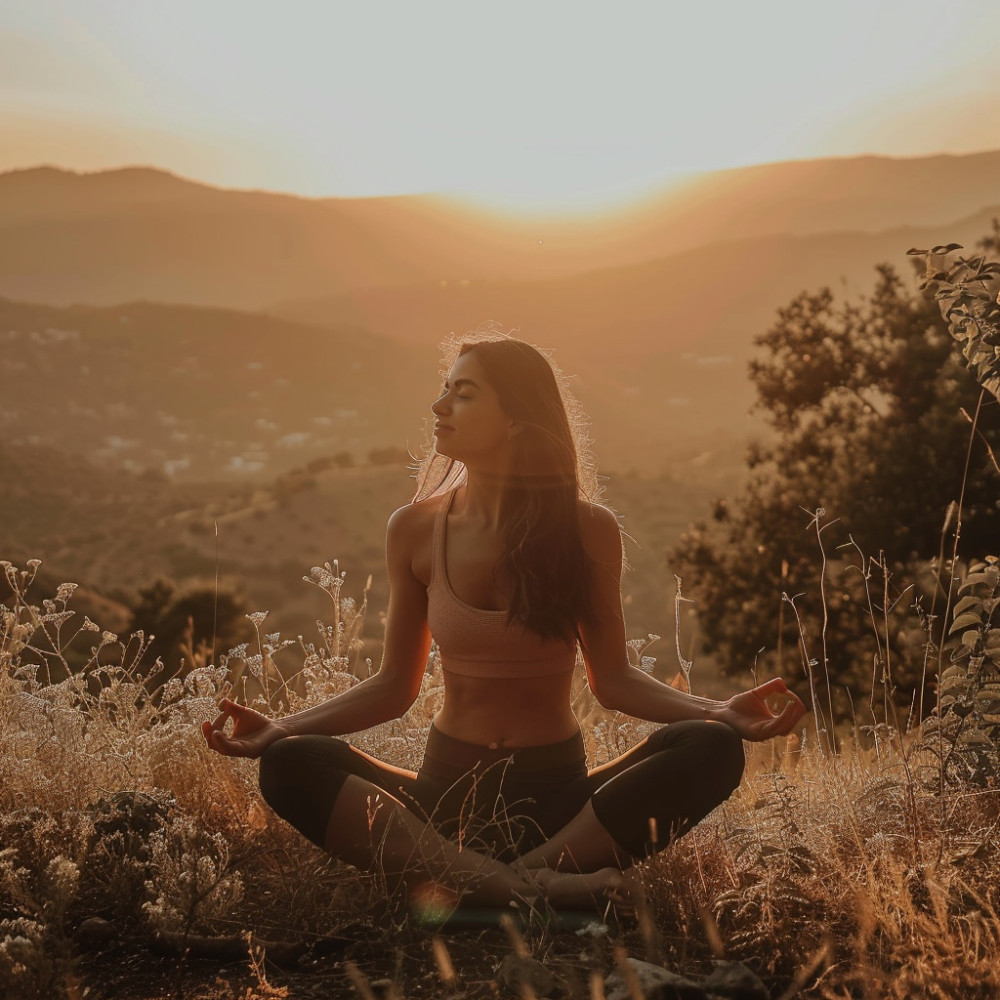 Resonancia Calmante En El Eco Del Jardín Zen