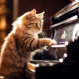 Piano Relaxation Music Masters的專輯Feline Harmonies: Soothing Cats Piano