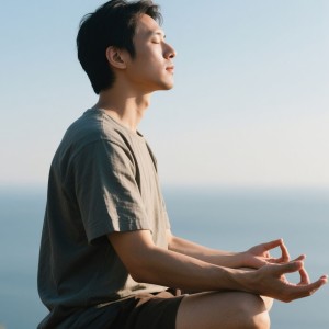 ดาวน์โหลดและฟังเพลง Tranquil Vibes Lofi Tunes พร้อมเนื้อเพลงจาก Meditation Music Solitudem
