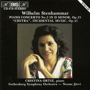 Album Stenhammar: Piano Concerto No. 2 / Chitra Suite from Cristina Ortiz