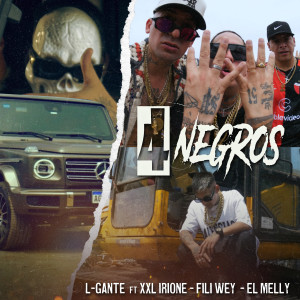 收聽L-Gante的4 Negros (feat. Dinero En El Beat)歌詞歌曲