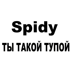 收聽Spidy的Ты такой тупой歌詞歌曲