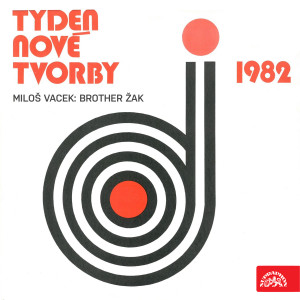 Album Týden nové tvorby 1982 - Miloš Vacek: Brother Žak oleh František Belfín