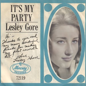 ดาวน์โหลดและฟังเพลง It's My Party พร้อมเนื้อเพลงจาก Lesley Gore
