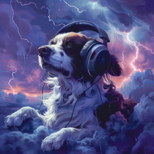 อัลบัม Dogs in Thunder: Playful Paws Music ศิลปิน The Sound of the Rain
