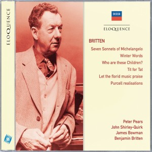 John Shirley-Quirk的專輯Britten: Seven Sonnets of Michelangelo; Winter Words; Who Are These Children?