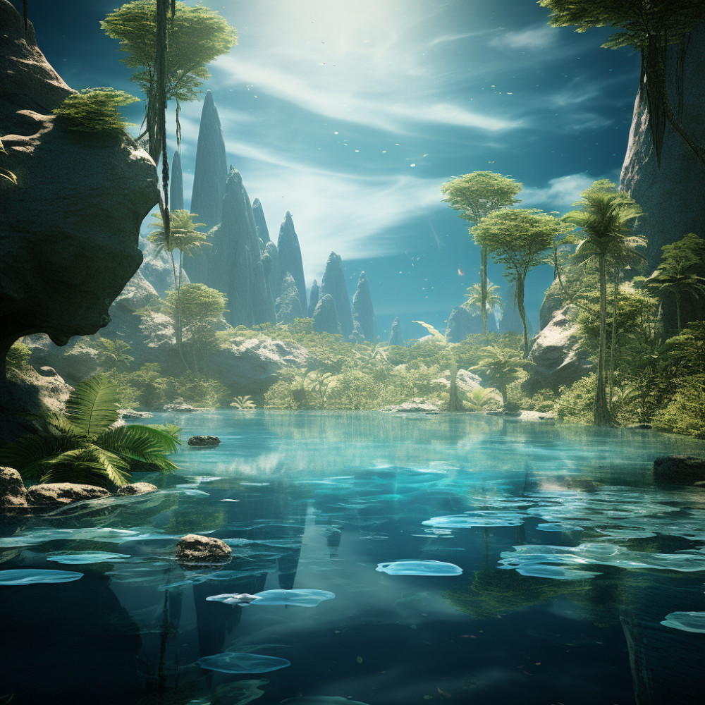 Calm Waterscape Meditation