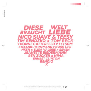 ดาวน์โหลดและฟังเพลง Diese Welt braucht Liebe (Explicit) พร้อมเนื้อเพลงจาก Nico Suave