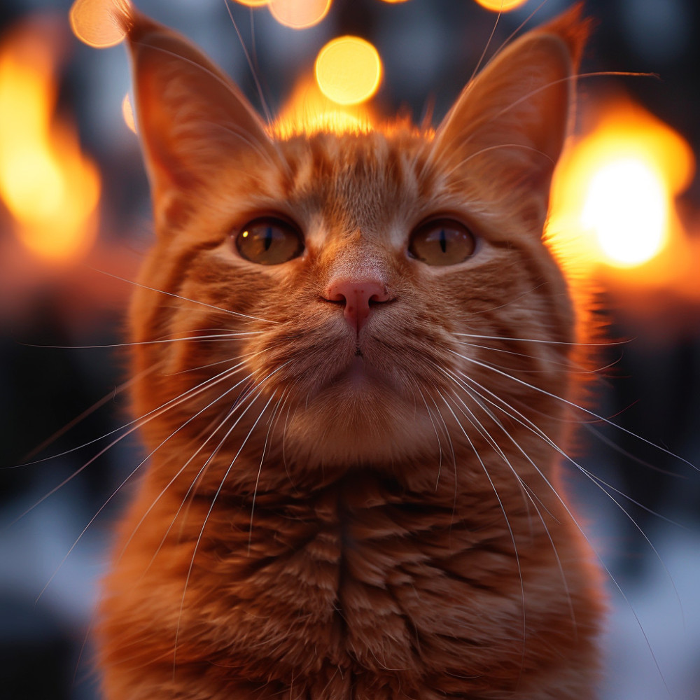Melodías Relajantes Para Gatos Junto A La Chimenea