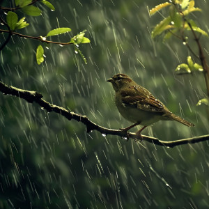 Meditation Savasana的專輯Nature's Meditation: Binaural Rain and Soothing Birds