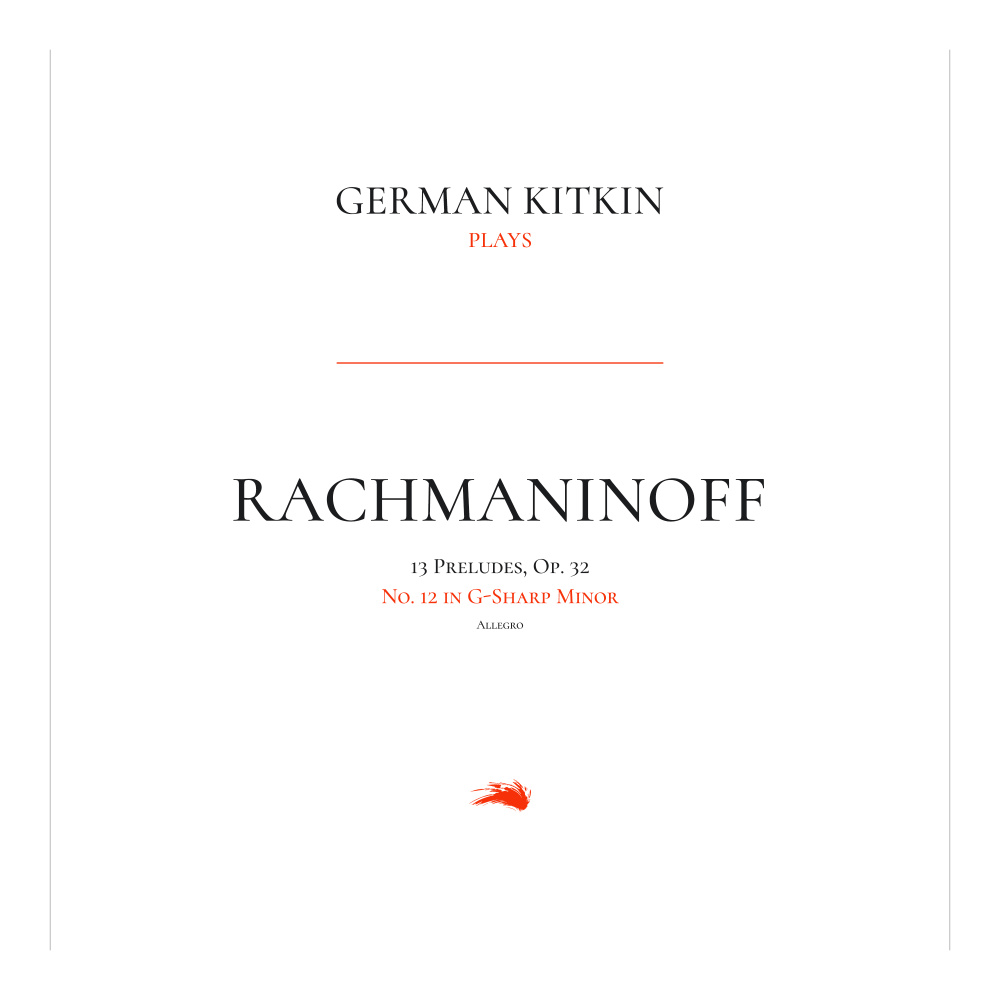 13 Preludes, Op. 32: No. 12 in G-Sharp Minor. Allegro