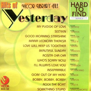 อัลบัม Hard to find series: hits of yesterday ศิลปิน Various