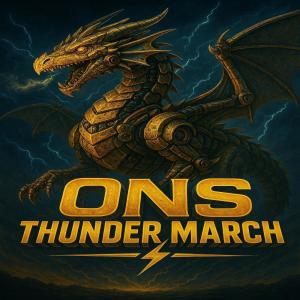 收聽Ons的THUNDER MARCH歌詞歌曲