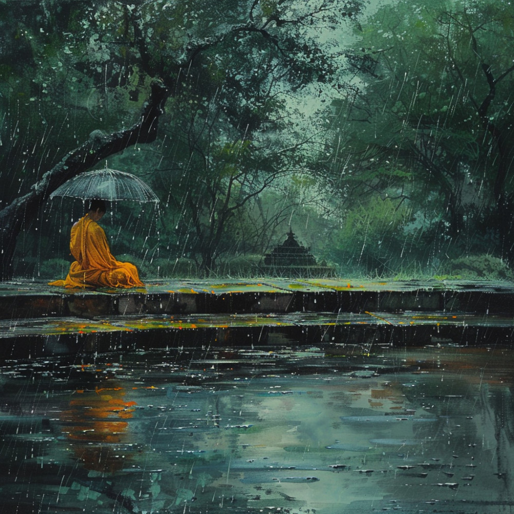 Tonos De Meditación Con Lluvia Para Claridad