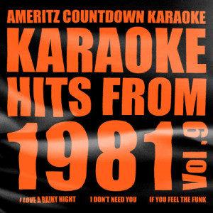 Ameritz Countdown Karaoke的專輯Karaoke Hits from 1981, Vol. 9