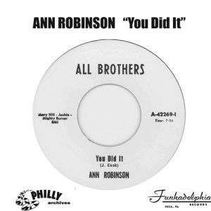 收聽Ann Robinson的You Did It歌詞歌曲