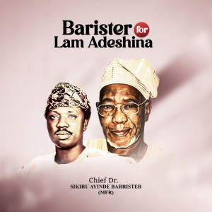 收聽Alhaji (Chief) Sikiru Ayinde Barrister & His Londoner Fuji Exponents的Barrister for Lam Adeshina Pt 3 (Live)歌詞歌曲