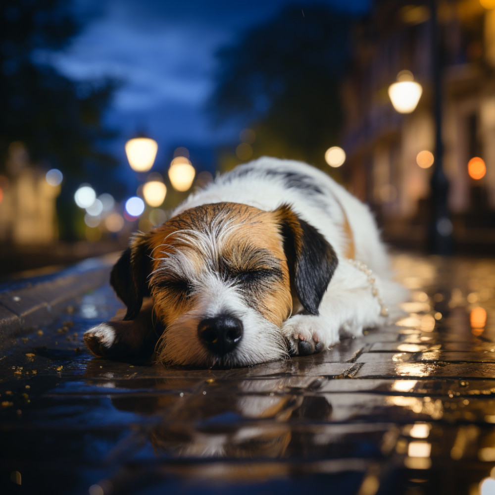 Sueños Tranquilos Con Perros En Movimiento