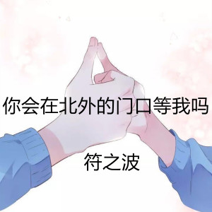 Listen to 你会在北外的门口等我吗 song with lyrics from 符之波