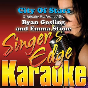 ดาวน์โหลดและฟังเพลง City of Stars (Originally Performed by Ryan Gosling & Emma Stone) [Instrumental] (Originally Performed by Ryan Gosling & Emma Stone|Instrumental) พร้อมเนื้อเพลงจาก Singer's Edge Karaoke