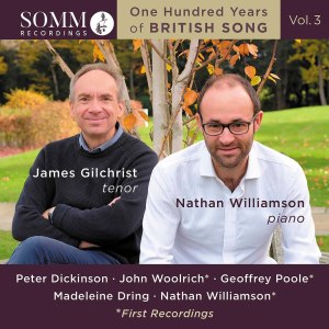 James Gilchrist的專輯One Hundred Years of British Song, Vol. 3