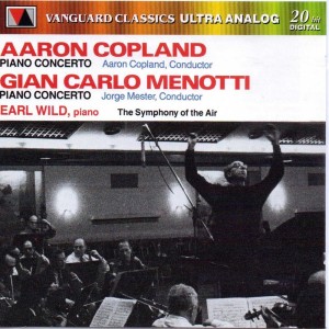 Copland & Menotti: Piano Concertos