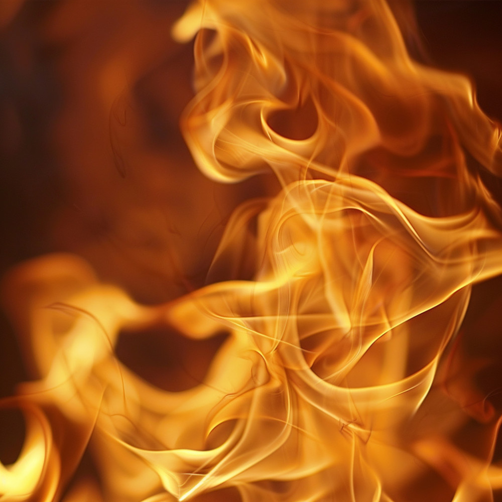 Melódicas Llamas Del Pulso De Fuego