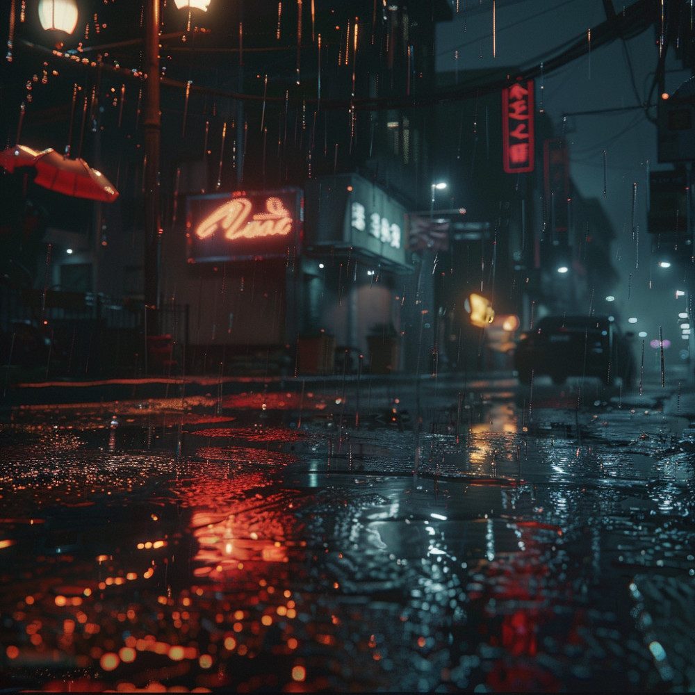 Soothing Rain's Nighttime Harmony