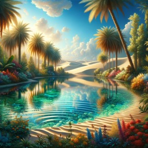 Tranquility Spree的专辑Crystal Clear Dreams of the Oasis (Ambient music for relaxation)