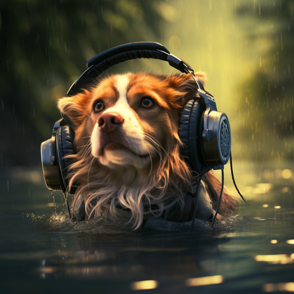Paws in Peaceful Waters