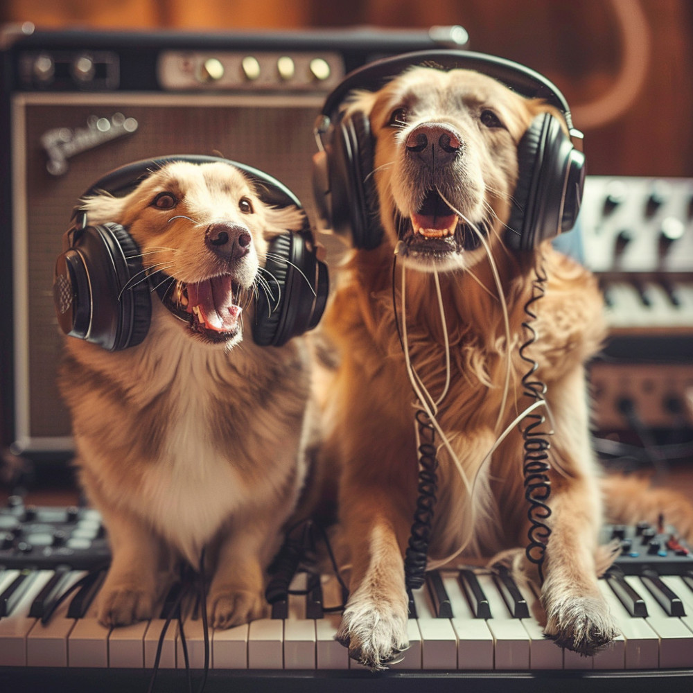 Playful Canine Sounds