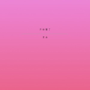 Listen to 开始懂了 song with lyrics from 贾涛