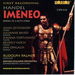 Edward Brewer的專輯Handel: Imeneo, HWV 41