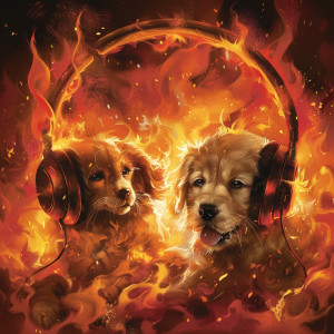 Fire Music: Serene Melodies for Pets